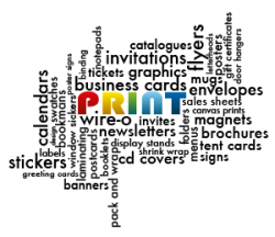Print services available from Alltrade Printers